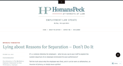 Desktop Screenshot of employment-law-update.com